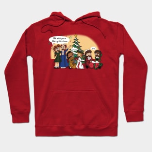 Merry Christmas American Girls Hoodie